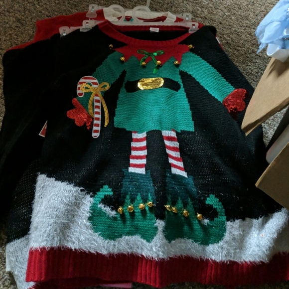 2 person christmas sweater - Picture 2 of 3